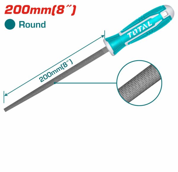 LIMA REDONDO P/ ACERO 8"200MM