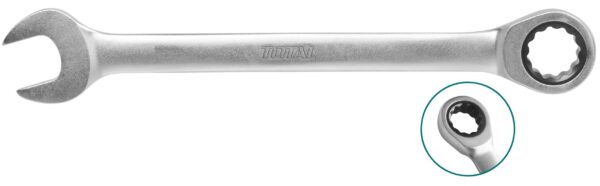LLAVE PUNTA CORONA CON CHICHARRA 19MM